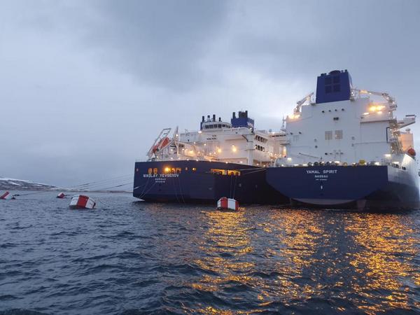 Российская замена норвежской точки перевалки СПГ в Арктике приняла 8 газовозов в марте Российская замена норвежской точки перевалки СПГ в Арктике приняла 8 газовозов в марте